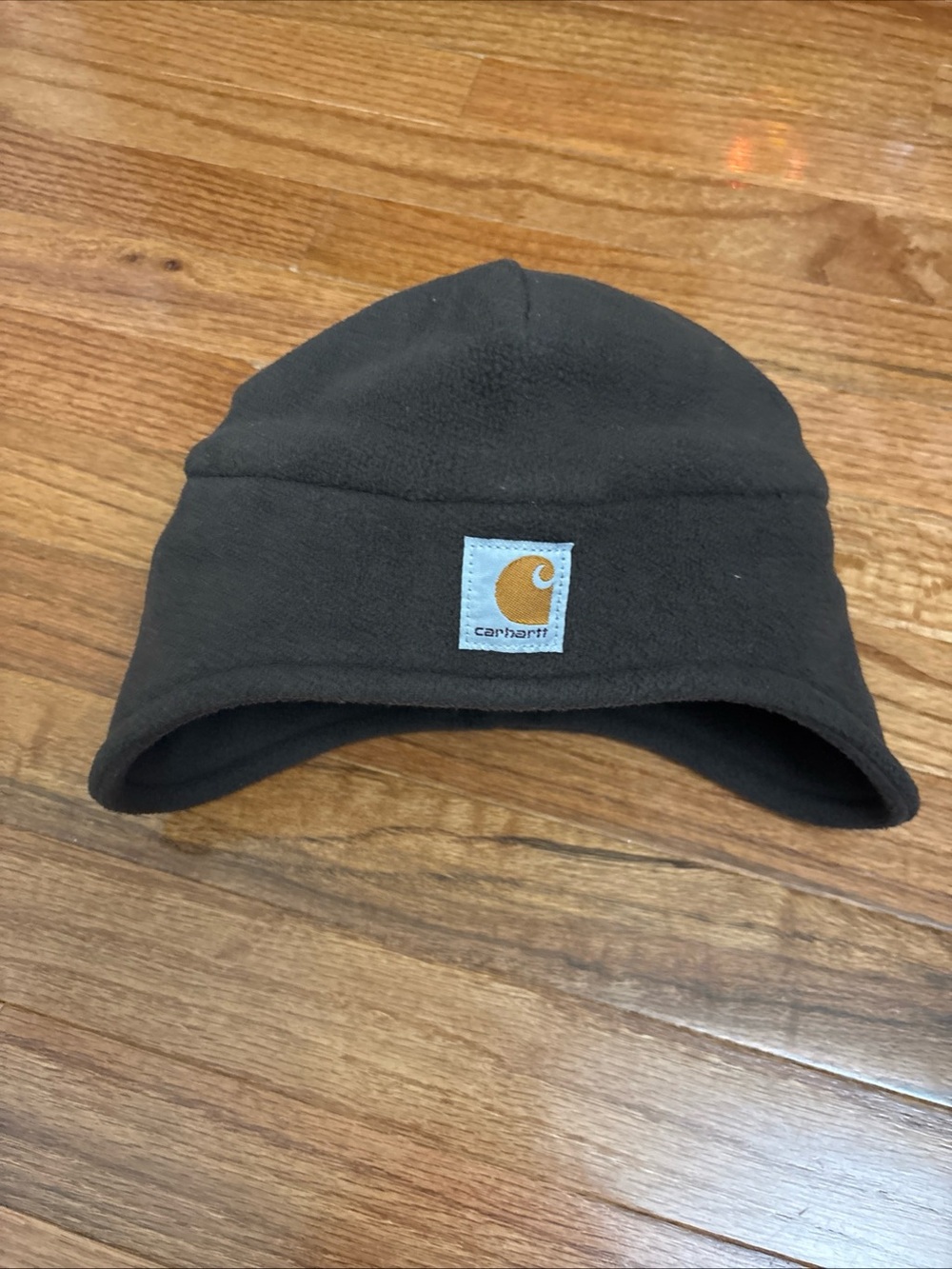 Carhartt 2-in-1 Fleece Headwear Beanie Face Mask Brown Adult One Size